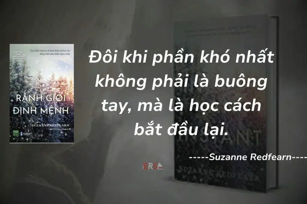 Ranh Giới Định Mệnh-Suzanne Redfearn quote
